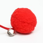 Игрушка-дразнилка для кошек «Дед мороз», с бубенчиком - Фото 5