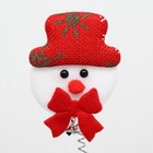Дразнилка "Снеговик" на присоске, 24 см - фото 7457688