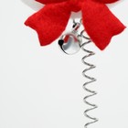 Дразнилка для кошек новогодняя «Снеговик» на присоске, 24 см - Фото 4