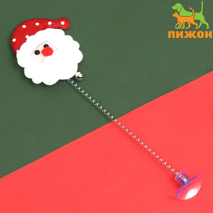 Дразнилка "Дед мороз" на присоске, 24 см - Фото 1