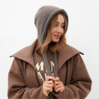 Чепчик женский MINAKU, размер one size 52-58, цвет графитовый - Фото 3