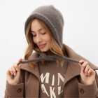 Чепчик женский MINAKU, размер one size 52-58, графит - Фото 4