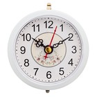 Вставка часы кварцевые, d-8.3 см, 1ААА, плавный ход - фото 7818270