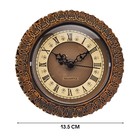 Вставка часы кварцевые, d-13.5 см, 1АА, плавный ход - фото 296792006