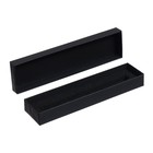 Футляр для подарочной ручки, тиснение под кожу, чёрный - Фото 2