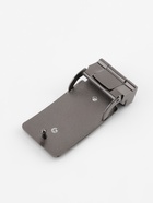 Пряжка для ремня, автоматическая, 7.8×3.5 см, цвет чёрный никель - Фото 5