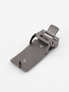 Пряжка для ремня, автоматическая, 7.8×3.5 см, цвет чёрный никель - Фото 6