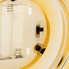 Ночник "Фонарь" LED от батареек 2хААА золото 16х16х20 см RISALUX - Фото 6