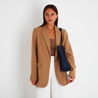 Сумка-шопер женская на кнопке, с монетницей, размер 35×10×28 см, синий - Фото 10