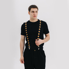 Подтяжки карнавальные «Жуткие тыковки» - Фото 4