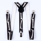 Подтяжки карнавальные «Скелетошка» - Фото 5