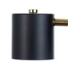 Бра «Алонсо» LED 5 Вт черно-золотой 10×7.5 см - фото 4720935