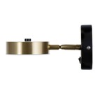 Бра "Амадис" LED 5Вт черно-золотой 10х10 см - фото 22888950