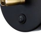 Бра "Амадис" LED 5Вт черно-золотой 10х10 см - фото 22888953