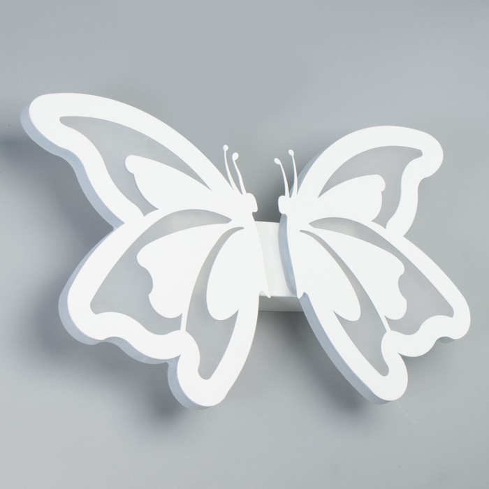 Бра "Бабочка" LED 10Вт 4000K белый 24х4,5х25 см - фото 1884326331