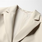Пиджак женский MINAKU: Classic цвет бежевый, р-р 42-44 - Фото 4