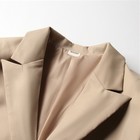 Пиджак женский MINAKU: Classic цвет песочный, р-р 42-44 - Фото 3