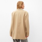 Пиджак женский MINAKU: Classic цвет песочный, р-р 42-44 - Фото 2