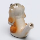 Свистулька керамическая «Собачка» 3 × 7,5 × 5 см - фото 3301062