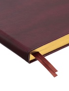 Ежедневник датированный Calligrata, А5, 2026, твёрдая обложка из искусственной кожи «Небраска», 168 листов, бордовый - Фото 14