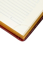 Ежедневник датированный Calligrata, А5, 2026, твёрдая обложка из искусственной кожи «Небраска», 168 листов, бордовый - Фото 14