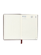 Ежедневник датированный Calligrata, А5, 2026, твёрдая обложка из искусственной кожи «Небраска», 168 листов, бордовый - Фото 8