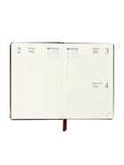 Ежедневник датированный Calligrata, А5, 2026, твёрдая обложка из искусственной кожи «Небраска», 168 листов, бордовый - Фото 10