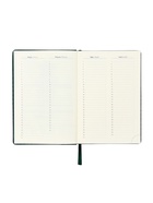 Ежедневник датированный Calligrata, А5, 2026, твёрдая обложка из искусственной кожи «Небраска», 168 листов, зелёный 9606262