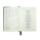Ежедневник датированный 2024 года, A5, 168 листов в линейку, кожзам "Небраска", золотой срез, зеленый - Фото 7
