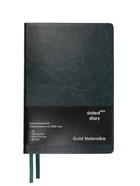 Ежедневник датированный Calligrata, А5, 2026, твёрдая обложка из искусственной кожи «Небраска», 168 листов, зелёный - Фото 7
