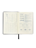 Ежедневник датированный Calligrata, А5, 2026, твёрдая обложка из искусственной кожи «Небраска», 168 листов, чёрный 9606265