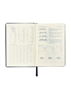 Ежедневник датированный Calligrata, А5, 2026, твёрдая обложка из искусственной кожи «Небраска», 168 листов, синий - Фото 16