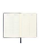 Ежедневник датированный Calligrata, А5, 2026, твёрдая обложка из искусственной кожи «Небраска», 168 листов, синий 9606266