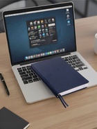 Ежедневник датированный Calligrata, А5, 2026, твёрдая обложка из искусственной кожи «Небраска», 168 листов, синий - Фото 4