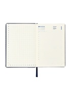 Ежедневник датированный Calligrata, А5, 2026, твёрдая обложка из искусственной кожи «Небраска», 168 листов, синий - Фото 8