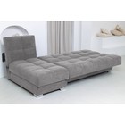 Угловой модульный диван «Рич», механизм книжка, велюр, цвет ultra dove - фото 13430168