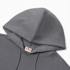 Костюм женский (толстовка и брюки), цвет тёмно-серый, размер 44 (M) 9946744