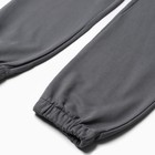 Костюм женский (толстовка и брюки), цвет тёмно-серый, размер 44 (M) - Фото 6