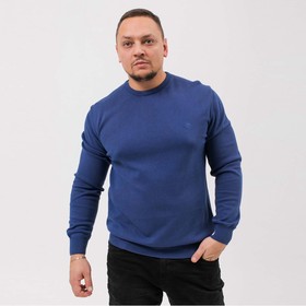 Джемпер мужской, цвет тёмно-синий, размер 58 (5XL)