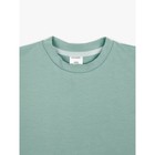 Костюм детский: футболка, брюки, рост 110-116 см, цвет мятный, серый - фото 27802634