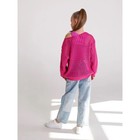 Свитер для девочки Trend, рост 128 см, цвет розовый - Фото 9