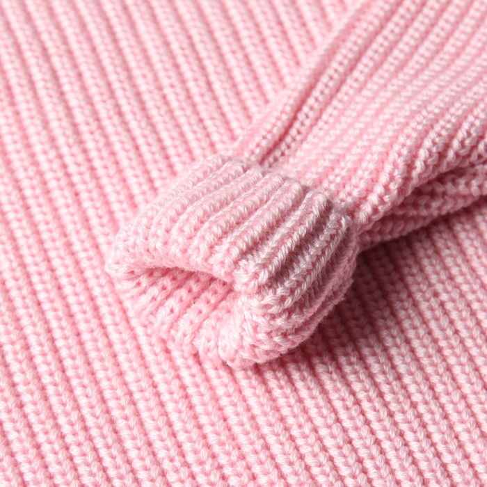 Свитер вязаный для девочки MINAKU, цвет розовый, рост 104 см - фото 1907860353