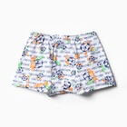 Трусы боксеры для мальчика, цвет микс, рост 128 см (34) - фото 23005223