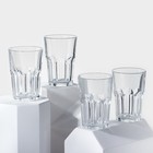 Набор стаканов «Время дегустаций. Лонг-дринк», стеклянный, 420 мл, 4 шт - фото 297529612