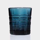 Стакан низкий стеклянный «Даллас», 300 мл, лондон топаз - Фото 1