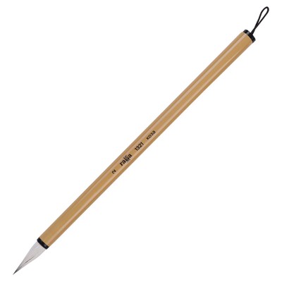 Кисть художественная для каллиграфии коза №2 Гамма, ручка бамбук