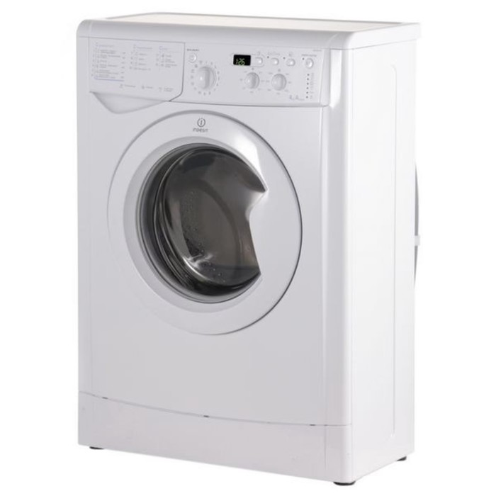 Стиральная машина Indesit MyTime EWUD 4105 BK CIS, класс А, 1000 об/мин, до 4 кг, белая - фото 51438398