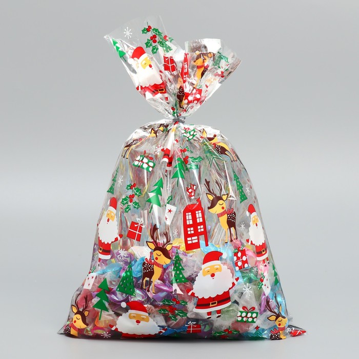 Пакет пластиковый «Подарочек для тебя», 20 × 30 см - Фото 1