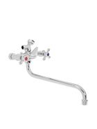 Смеситель для ванны Istok life Standard=0402.417, двухвентильный, с длинным изливом, хром - Фото 1