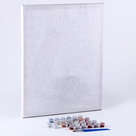 Картина по номерам на холсте с подрамником «Зимние каникулы» 40×50 см